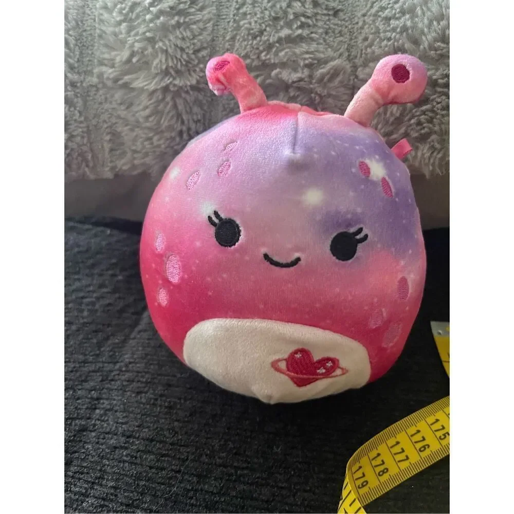 Squishmallows Kid's Multicolor Loraly the Alien Valentine's Plush Stuffed Animal
